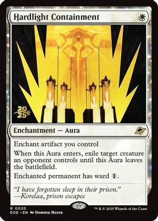 Hardlight Containment (PRE-020) [Prerelease Cards] Foil MTG Single Wizards of the Coast