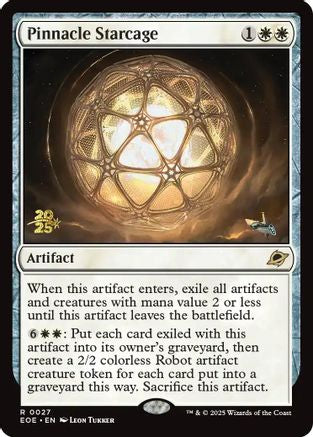 Pinnacle Starcage (PRE-027) [Prerelease Cards] Foil MTG Single Wizards of the Coast