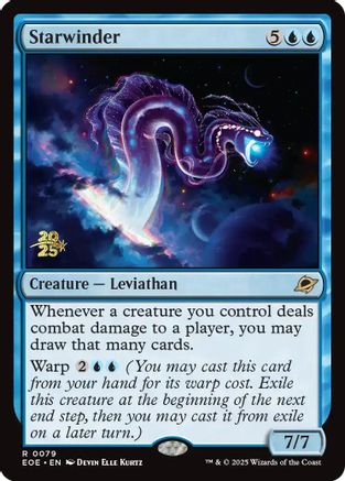 Starwinder (PRE-079) [Prerelease Cards] Foil MTG Single Wizards of the Coast