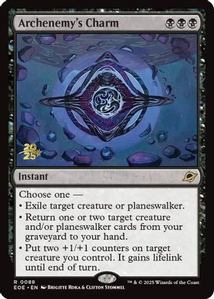 Archenemy's Charm (PRE-088) [Prerelease Cards] Foil MTG Single Wizards of the Coast