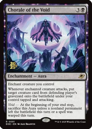 Chorale of the Void (PRE-091) [Prerelease Cards] Foil MTG Single Wizards of the Coast