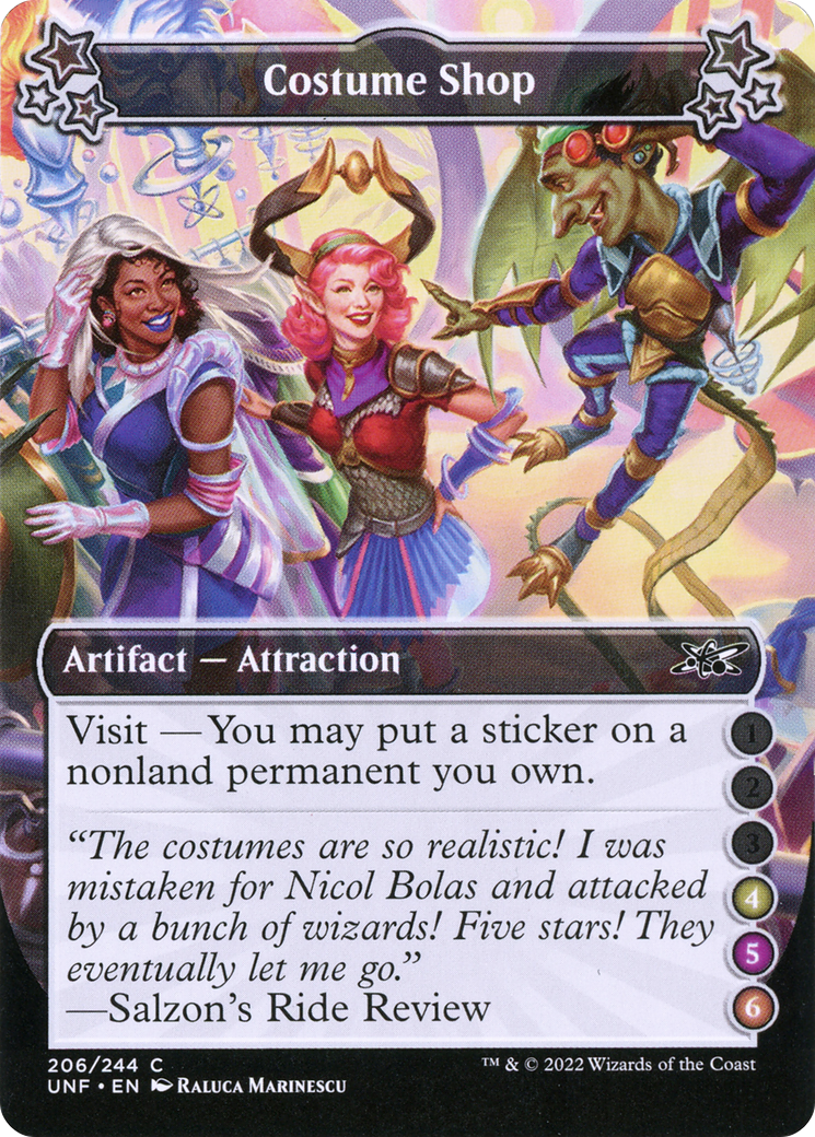 Costume Shop (UNF-206F) [Unfinity] MTG Single Wizards of the Coast