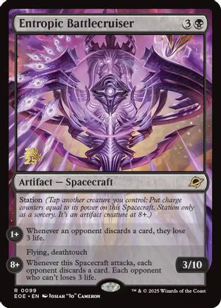 Entropic Battlecruiser (PRE-099) [Prerelease Cards] Foil MTG Single Wizards of the Coast