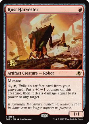 Rust Harvester (PRE-159) [Prerelease Cards] Foil MTG Single Wizards of the Coast