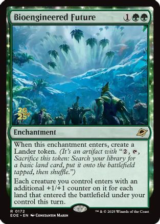 Bioengineered Future (PRE-172) [Prerelease Cards] Foil MTG Single Wizards of the Coast