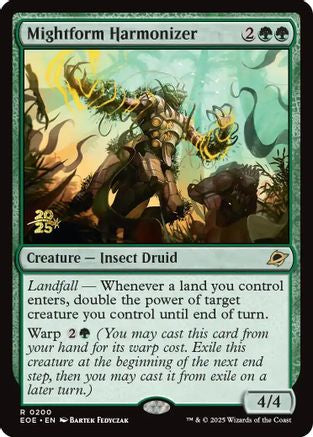 Mightform Harmonizer (PRE-200) [Prerelease Cards] Foil MTG Single Wizards of the Coast