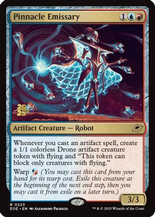 Pinnacle Emissary (PRE-223) [Prerelease Cards] Foil MTG Single Wizards of the Coast