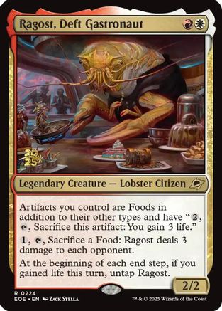 Ragost, Deft Gastronaut (PRE-224) [Prerelease Cards] Foil MTG Single Wizards of the Coast