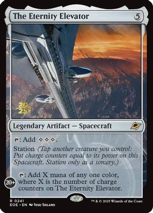 The Eternity Elevator (PRE-241) [Prerelease Cards] Foil MTG Single Wizards of the Coast