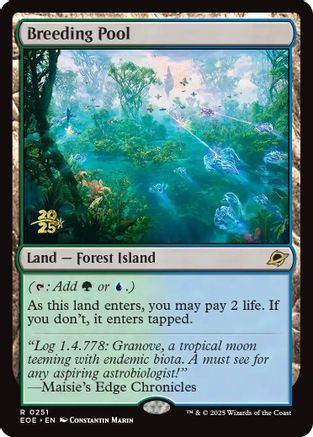 Breeding Pool (PRE-251) [Prerelease Cards] Foil MTG Single Wizards of the Coast