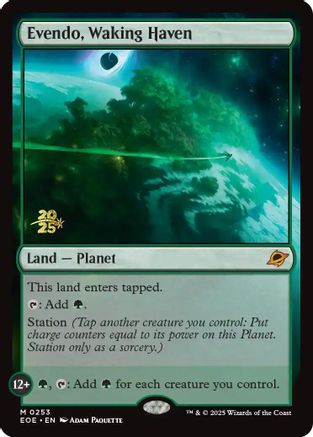 Evendo, Waking Haven (PRE-253) [Prerelease Cards] Foil MTG Single Wizards of the Coast