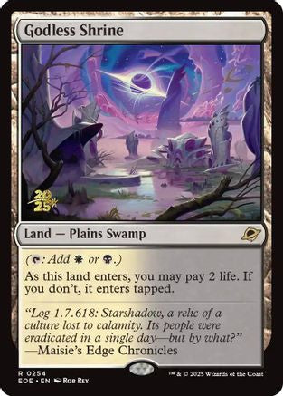 Godless Shrine (PRE-254) [Prerelease Cards] Foil MTG Single Wizards of the Coast