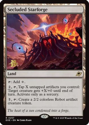Secluded Starforge (PRE-257) [Prerelease Cards] Foil MTG Single Wizards of the Coast