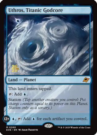 Uthros, Titanic Godcore (PRE-260) [Prerelease Cards] Foil MTG Single Wizards of the Coast