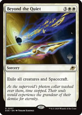 Beyond the Quiet (PPEOE-007) [Promo Pack: Edge of Eternities] Foil MTG Single Wizards of the Coast