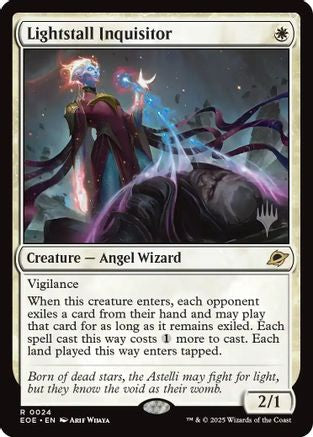 Lightstall Inquisitor (PPEOE-024) [Promo Pack: Edge of Eternities] MTG Single Wizards of the Coast