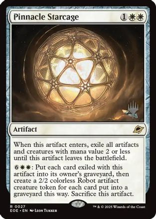 Pinnacle Starcage (PPEOE-027) [Promo Pack: Edge of Eternities] Foil MTG Single Wizards of the Coast