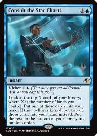 Consult the Star Charts (PPEOE-051) [Promo Pack: Edge of Eternities] MTG Single Wizards of the Coast