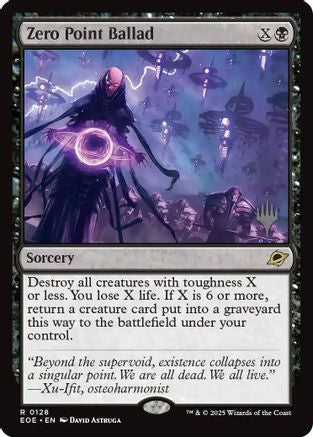 Zero Point Ballad (PPEOE-128) [Promo Pack: Edge of Eternities] Foil MTG Single Wizards of the Coast