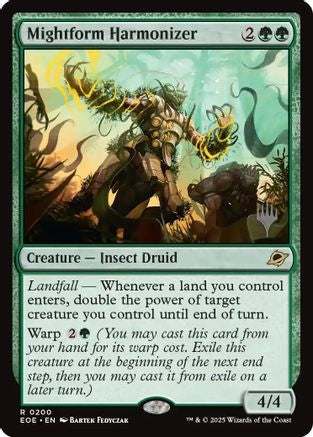 Mightform Harmonizer (PPEOE-200) [Promo Pack: Edge of Eternities] Foil MTG Single Wizards of the Coast