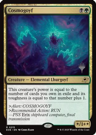 Cosmogoyf (PPEOE-215) [Promo Pack: Edge of Eternities] MTG Single Wizards of the Coast