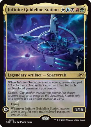 Infinite Guideline Station (PPEOE-219) [Promo Pack: Edge of Eternities] MTG Single Wizards of the Coast