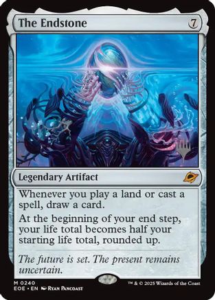 The Endstone (PPEOE-240) [Promo Pack: Edge of Eternities] Foil MTG Single Wizards of the Coast