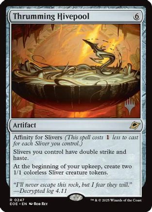 Thrumming Hivepool (PPEOE-247) [Promo Pack: Edge of Eternities] MTG Single Wizards of the Coast