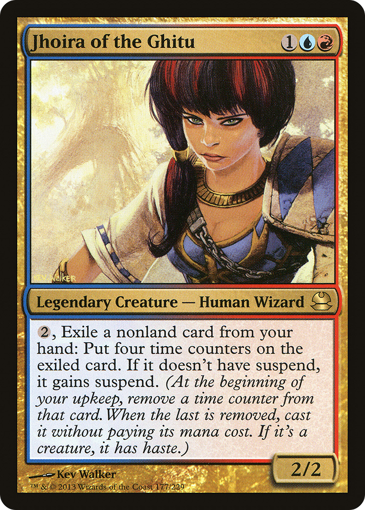 Jhoira of the Ghitu (MMA-177) [Modern Masters] Foil MTG Single Modern Masters