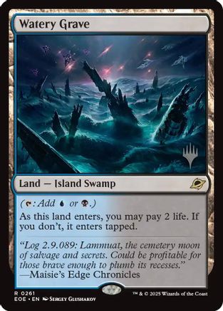 Watery Grave (PPEOE-261) [Promo Pack: Edge of Eternities] MTG Single Wizards of the Coast