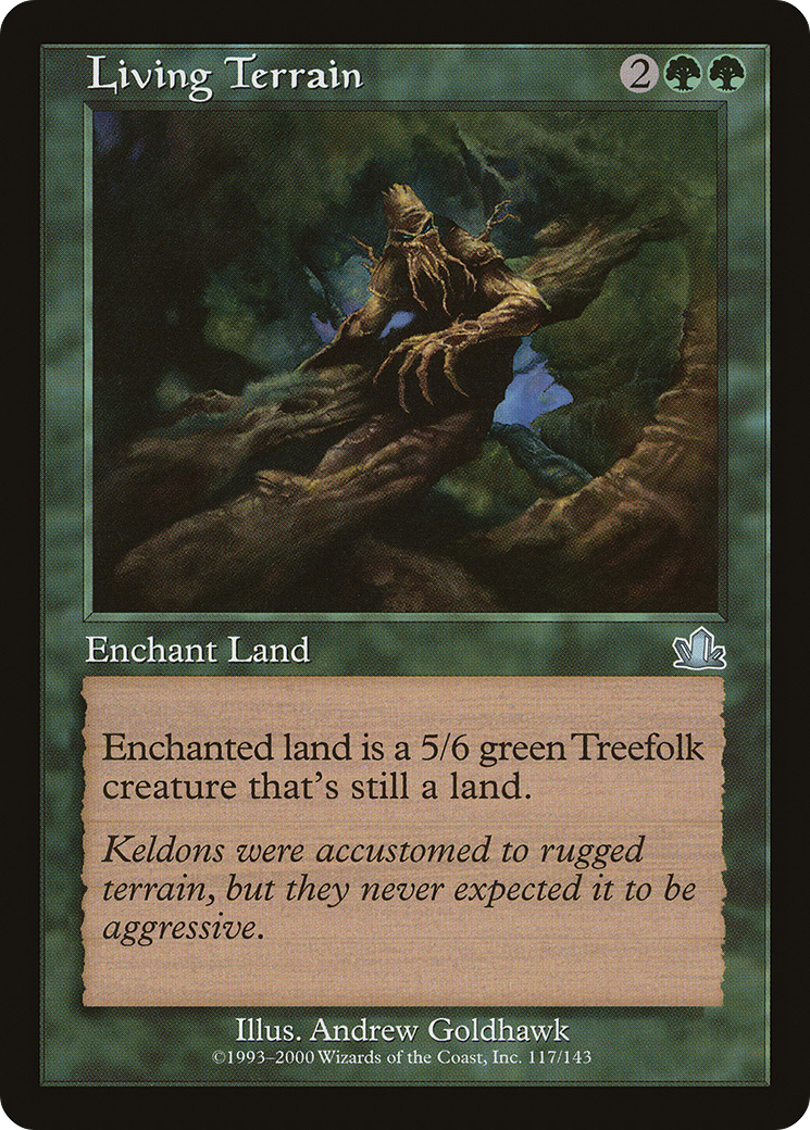 Living Terrain (PCY-117) [Prophecy] MTG Single Wizards of the Coast