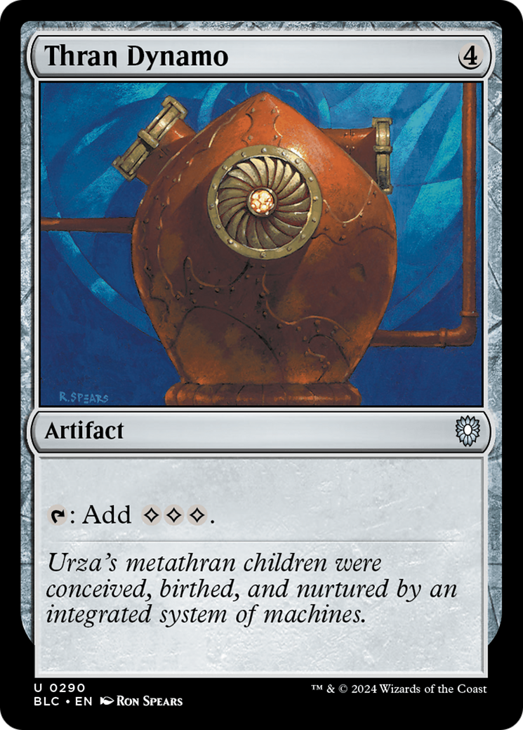 Thran Dynamo (BLC-290) [Bloomburrow Commander] MTG Single Wizards of the Coast