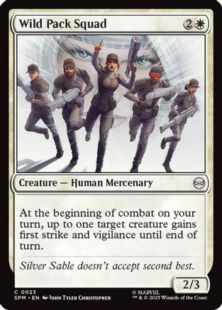 Wild Pack Squad (SPM-023) [Marvel's Spider-Man] MTG Single Wizards of the Coast