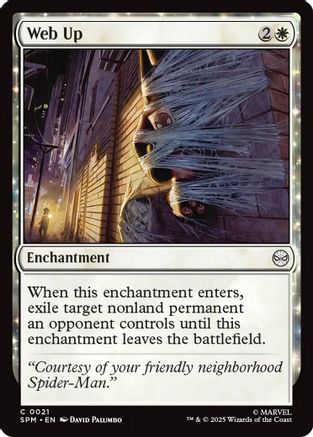Web Up (SPM-021) [Marvel's Spider-Man] Foil MTG Single Wizards of the Coast