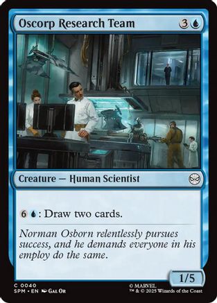Oscorp Research Team (SPM-040) [Marvel's Spider-Man] MTG Single Wizards of the Coast