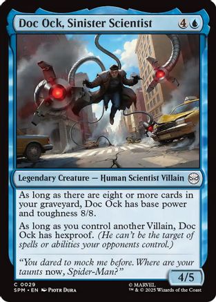 Doc Ock, Sinister Scientist (SPM-029) [Marvel's Spider-Man] MTG Single Wizards of the Coast