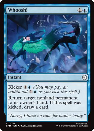 Whoosh! (SPM-048) [Marvel's Spider-Man] Foil MTG Single Wizards of the Coast