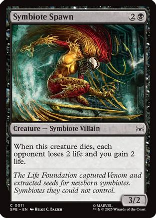 Symbiote Spawn (SPE, MAR-011) [Marvel's Spider-Man: Eternal-Legal] MTG Single Wizards of the Coast