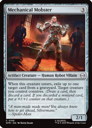 Mechanical Mobster (SPM-168) [Marvel's Spider-Man] MTG Single Wizards of the Coast