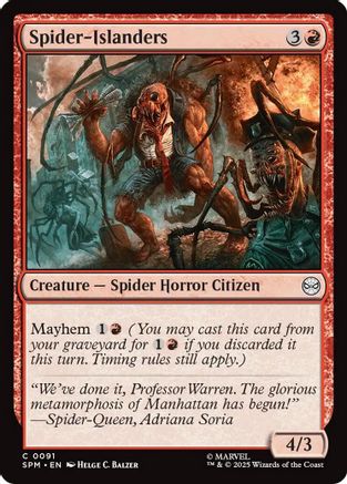 Spider-Islanders (SPM-091) [Marvel's Spider-Man] Foil MTG Single Wizards of the Coast