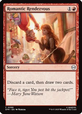Romantic Rendezvous (SPM-086) [Marvel's Spider-Man] MTG Single Wizards of the Coast