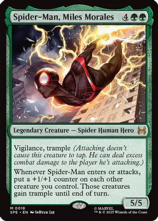 Spider-Man, Miles Morales (SPE, MAR-018) [Marvel's Spider-Man: Eternal-Legal] MTG Single Wizards of the Coast