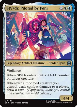 SP//dr, Piloted by Peni (SPM-147) [Marvel's Spider-Man] MTG Single Wizards of the Coast