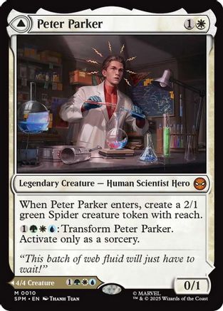 Peter Parker (SPM-010) [Marvel's Spider-Man] MTG Single Wizards of the Coast