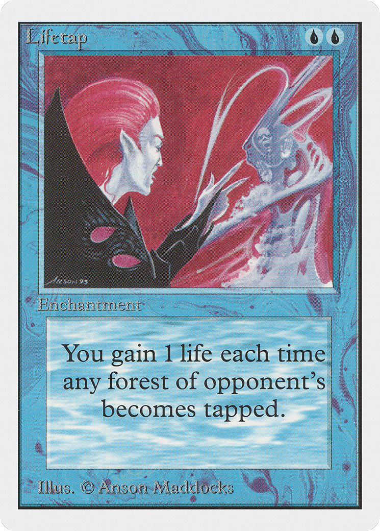 Lifetap (2ED-062) [Oldschool] Unlimited Edition MTG Single Wizards of the Coast