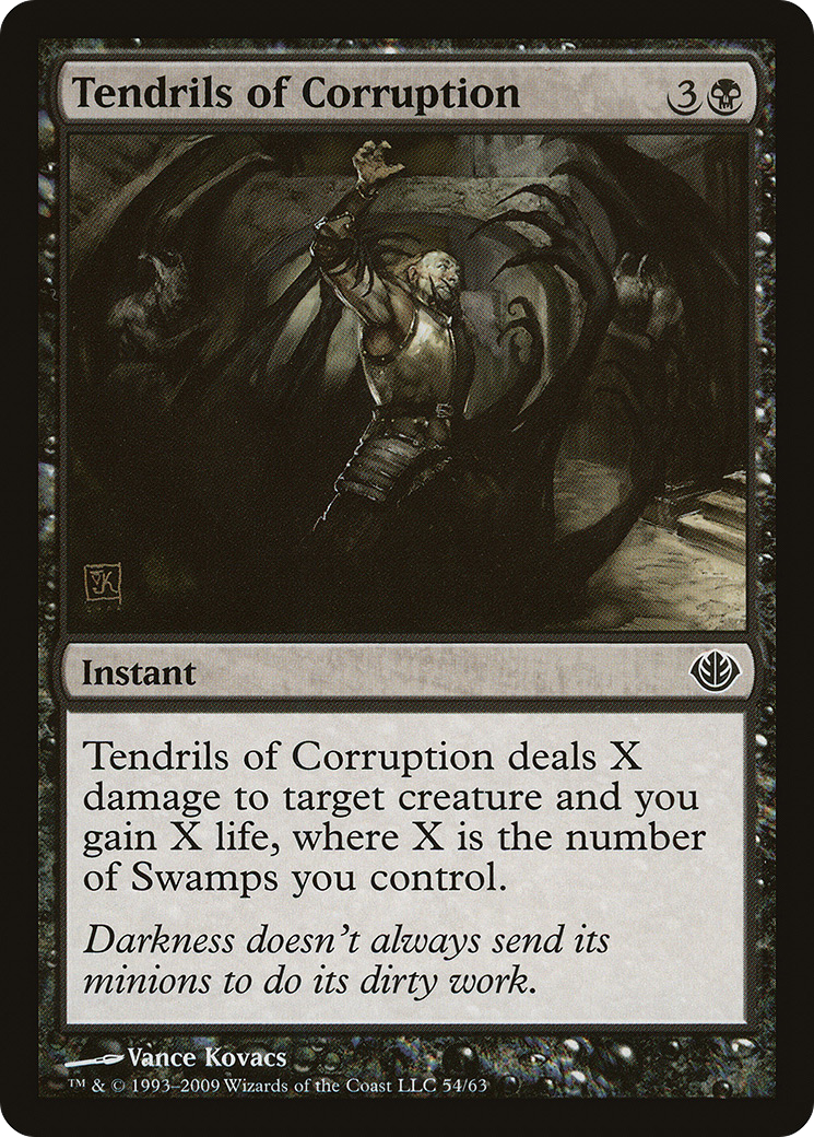 Tendrils of Corruption (DDD-054) [Misc] Duel Decks: Garruk vs. Liliana MTG Single Wizards of the Coast