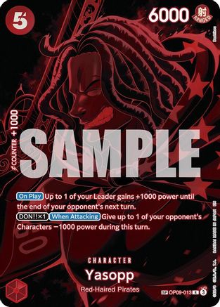 Yasopp (SP) (OP09-013) [Legacy of the Master] Foil One Piece Single Bandai
