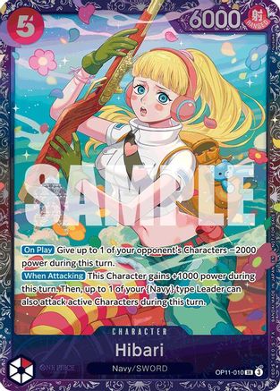 Hibari (Treasure Cup August 2025) (OP11-010) [One Piece Promotion Cards] Foil One Piece Single Bandai