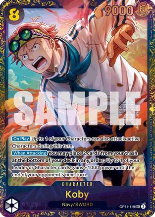 Koby (Treasure Cup August 2025) (OP11-119) [One Piece Promotion Cards] Foil One Piece Single Bandai