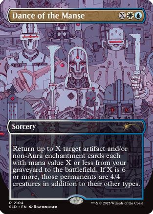 Dance of the Manse (SLD-2104) [Secret Lair] Drop Series MTG Single Wizards of the Coast